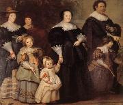 Cornelis de Vos Family Portrait oil painting on canvas